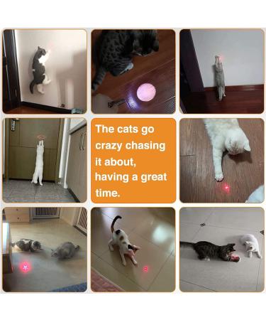Interactive Cat Laser Toy | Long Range 7 Modes | Pet Training Exercise | Silver - Buy Online on GoSupps.com