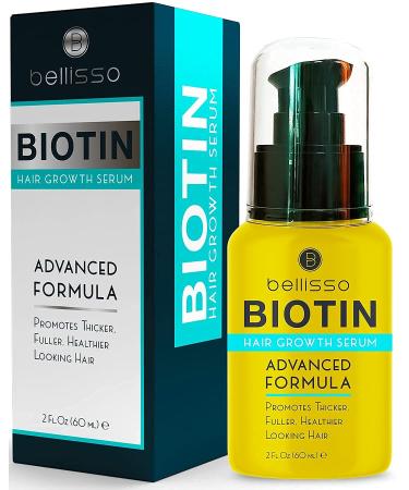 BELLISSO Biotin Hair Conditioner Mask and Serum for Volume - Deep Treatment with Argan Oil - Repairing Split Ends, Moisturizing Dry Damaged Hair - Buy Online on GoSupps.com