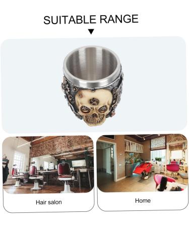 Beaupretty 3-St Soap Bowl for Shaving - Stainless Steel Razor & Brush Cup for Men | Premium Shaving Tools - Buy Online on GoSupps.com