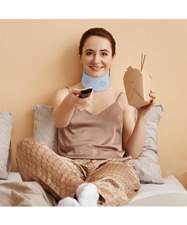 Aizuoni Soft Ruff - Adjustable Neck Collar | Comfortable Travel & Work Neck Support Pillow for Men & Women - Buy Online on GoSupps.com