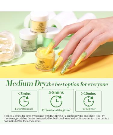 BORN PRETTY 36 Colors Acrylic Powder Set for Nail Art - Professional Polymer Kit for French Nails Extension and Carving - Nude, Pink, Red, Green, Blue, Purple - Buy Online on GoSupps.com