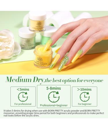 BORN PRETTY 36 Colors Acrylic Powder Set - Professional Nail Art Kit for French Nails Extensions & Carving | Spring Summer Pastel Collection - Buy Online on GoSupps.com