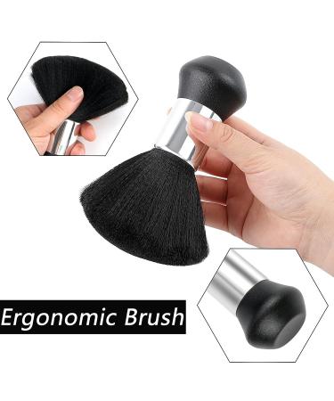 Leopard Hair Cutting Cape & Neck Duster Set | Adjustable Snap Closures | Salon Quality | 46.8 x 56 | Barber Hairdressing Kit - Buy Online on GoSupps.com