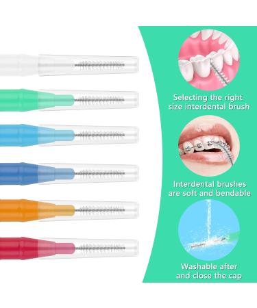 Nviyam Interdental Brush - Effective Gap Cleaning Tool | Unused Dental Floss & Toothstick | Best Interdental Brushes for Oral Care - Buy Online on GoSupps.com