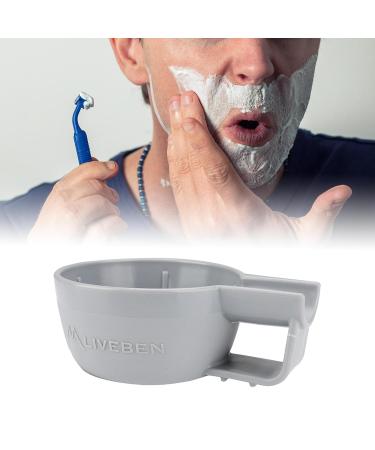 Amagogo Durable Soap Cup Bowl for Wet Shaving | Razor Cup - Perfect Gift for Friends & Husbands | Gray - Buy Online on GoSupps.com