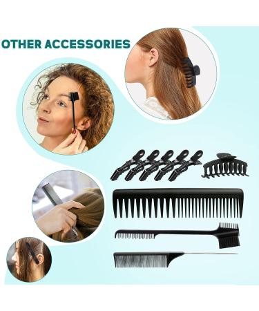 14pcs Hair Brush Set for Black Natural Hair | Detangling Brushes for 2a-4c Texture | Curly Hair Set with Spray Bottle | Easy Detangling on Wash Days - Buy Online on GoSupps.com