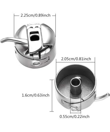 Stainless Steel Bobbin Case for Front Loading 15 Class Machines - Household Sewing Machine Accessory - Buy Online on GoSupps.com