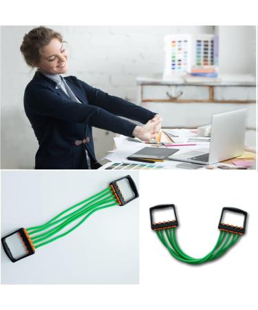 Adjustable Chest Expander for Men & Women | Fitness Equipment for Strength & Muscle Training | Green Grip Trainer - Buy Online on GoSupps.com