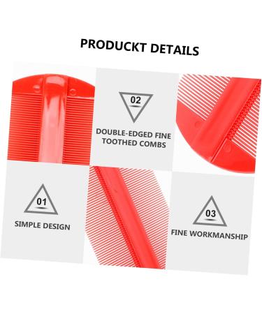 VALICLUD 12pi ces Peigne Antistatique Lot De Peignes Dents Fines Pour D tection De Et Pellicules Al atoires - Buy Online on GoSupps.com