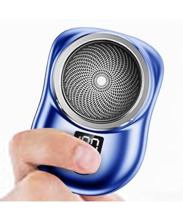 Electric Shavers for Men - Electric - Portable Electric Shavers for Men Type C Fast Charging Electric with Digital Display for Home Travel Blue - Buy Online on GoSupps.com