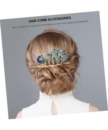 FRCOLOR Diamond Phoenix Hair Comb Bridesmaid Hair Comb Pearl Hair Comb Rhinestone Barrettes Rhinestone Headpiece Bridal Hair Clip Tiara Hair Comb Accessories Winter Alloy Miss Wedding Clip - Buy Online on GoSupps.com