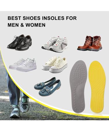 Buy 2 Pair Memory Foam Shoe Inserts for Women | Shock Absorbing Insoles for Foot Pain Relief | Comfortable & Breathable | Sizes M: 4.5-13.5 W: 6.5-12 - Buy Online on GoSupps.com