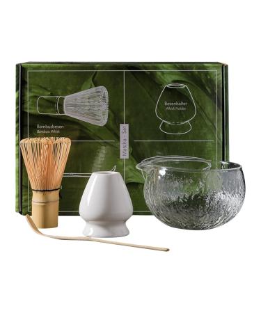 Kit de c r monie pour matcha - Accessoires pour matcha - Cuill re whisky - Outils de c r monie de th de style japonais - Kit complet polyvalent pour bureau pour la d tente