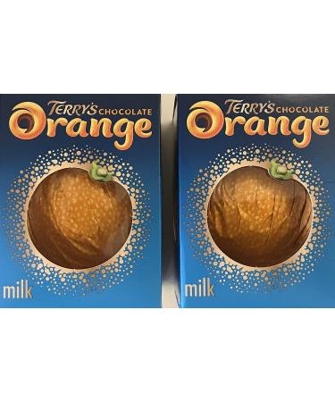 Hezvic Terry's Milk Chocolate Orange 157 g (lot de 2) Paquet de chocolat Terrys - Buy Online on GoSupps.com