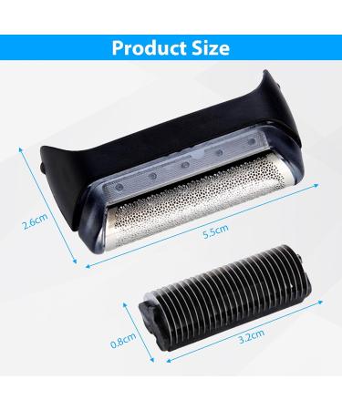 High-Quality 190S-1 Shaving Head for Braun - Replacement Head for Series 190 180 170 and 1 10B/20B Razors | International Shipping Available - Buy Online on GoSupps.com