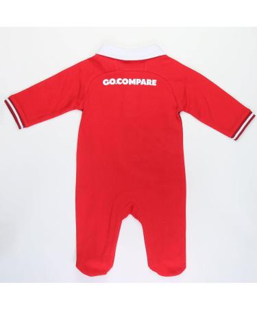 Buyit Official Wales RU Rugby World Cup 2023 Baby Sleepsuit - Red, 3-6 Months - Buy Online on GoSupps.com