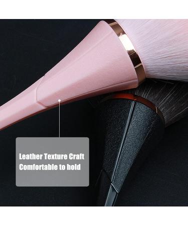 Professional Loose Powder Blush Brush - Soft Bristles Ergonomic Handle Strong Powder Grasping - Skin-Friendly Makeup Tool for Artists & Novices (Pink - Buy Online on GoSupps.com
