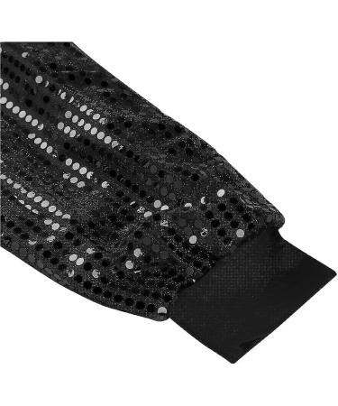 XUNZOO Women's Sparkly Sequin Sweatpants Jogger Pants | Hip Hop Dance Costume Bottom | Black 3X-Large - Buy Online on GoSupps.com