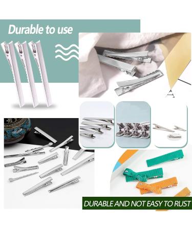 Shop Keadic 200 PCs Silver Alligator Hair Clips - Professional Hairpins for Styling & Hairdressing - International Shipping Available - Buy Online on GoSupps.com