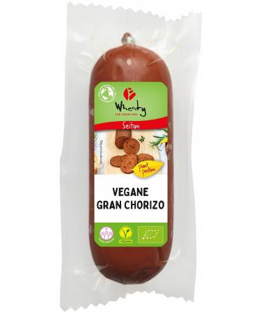 Wheaty Organic Vegan Gran Chorizo (6 x 200 gr) 200 g (pack of 6)