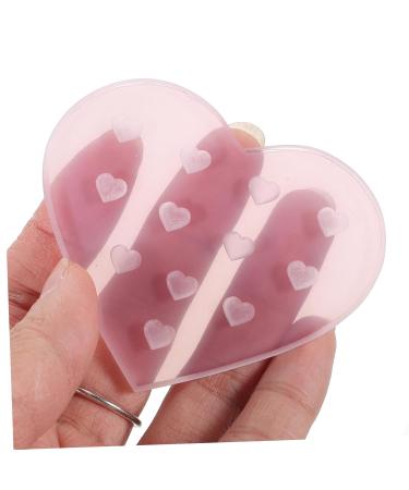 FRCOLOR Eyelash Adhesive Station - 3pcs Lash Glue Holder & Storage Pallet for Extensions - Pink Heart Tray - Buy Online on GoSupps.com