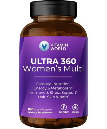 Vitamin World Ultra 360 Women's Multi (180) - Buy Online on GoSupps.com