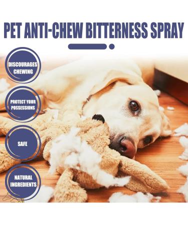 Genonmy Anti Kau Spray for Dogs & Cats - Long-Distance Stop Spray for Effective Chewing Prevention on Furniture Clothing & Shoes - 50ml - Buy Online on GoSupps.com