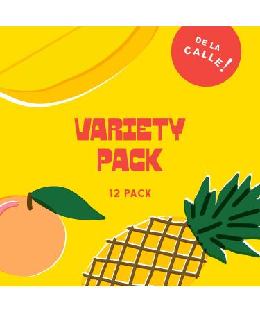 De La Calle Tepache - Naturally Fermented Pineapple Beverage  Antioxidant Rich  Certified Organic  Fermented  Low Sugar (Core Variety Pack) - Buy Online on GoSupps.com