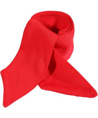 Yizhet 2 Piece Sports Headband for Men & Women | Moisture-Wicking Tennis Running & Yoga Headbands - Black & Red - Buy Online on GoSupps.com