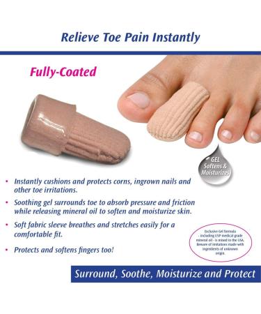 Pedifix Visco-Gel Toe Protector (2-Pack) | Ultimate Toe Protection - Buy Online on GoSupps.com