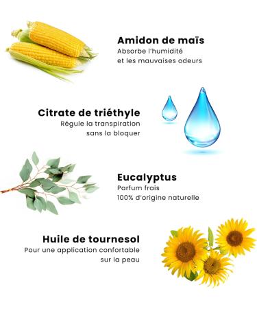 Fitena - Natural Deodorant - Without Aluminum Salts - Gentle and Effective Protection - Made in France (50g) - Buy Online on GoSupps.com