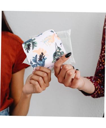 Shop Wofashpuret 2st Period Pocket Napkin Bag - Stylish Reusable Bags for Tampons Pads & Lipstick | Ideal for Travel & Hygiene - Buy Online on GoSupps.com