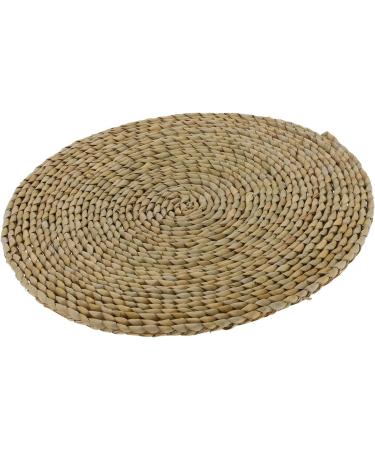  AKLOSIPY Round Straw Tatami Cushion for Zen Yoga Tea Ceremonies and Home Decor - Comfortable Floor Mat for Indoor and Outdoor Use - Buy Online on GoSupps.com