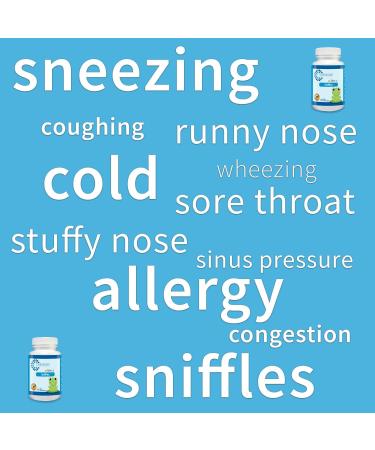Creekside Naturals Snifflex Cold & Allergy Relief for Kids with Elderberry - Pediatrician Formulated - Immune Support with Quercetin & Bromelain - Zero Sugar, Vegan - 60 Soft Chewables - Buy Online on GoSupps.com