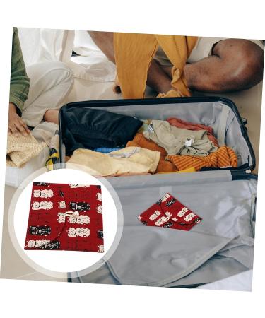 Healifty Womens Wallets Lucky Cat Storage Bag Ladies Purses Diaper Bag Organizer Womens Toiletry Bag s Coin Purse Napkin Bag Change Purse Wallet Travel Menstrual Pad Holder Storage Pouch Red 14X13CM - Buy Online on GoSupps.com