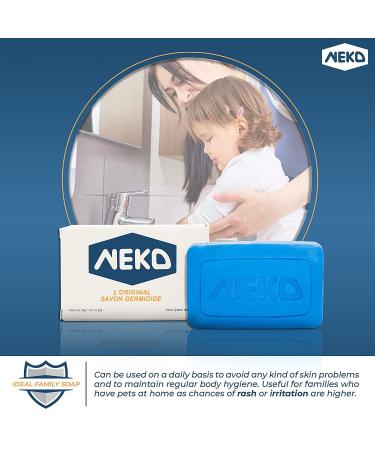 Neko Germicidal Soap - 2.82 oz (80g) | Traditional Family Recipe for Healthy Skin - Shop Internationally - Buy Online on GoSupps.com