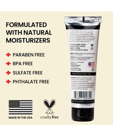 Dr Hess Genuine Hand Cream Naturally Hydrating Ingredients Lanolin Jojoba Oil Olive Oil Vitamin E Bees Wax 4 Fl Ounce (00274) - Buy Online on GoSupps.com