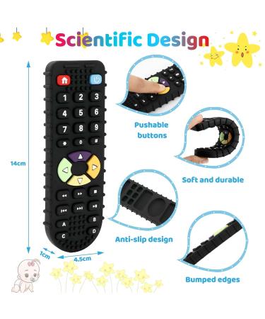 Shop BPA-Free Baby Teething Toys | Silicone Bite Rings & Remote Control | Dental Aid for 0-24+ Months - Buy Online on GoSupps.com