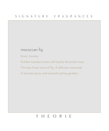 Theorie Moroccan Fig Hand and Body Wash 400mL - Antimicrobial & Antibacterial Soap with Fig Leaf, Manuka Honey, Market Spice & Rose - Nourishing Pump Bottle Formula - Buy Online on GoSupps.com