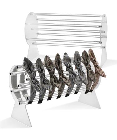 Yesland 2 Pack Acrylic Headband Holder - Clear Organizer Stand for Girls - Hairband & Hair Clasp Storage Rack - Buy Online on GoSupps.com