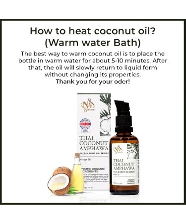  NW BRAND Organic Thai Coconut Oil with Vitamin E & C - 50ml - Pack of 2 - Buy Online on GoSupps.com