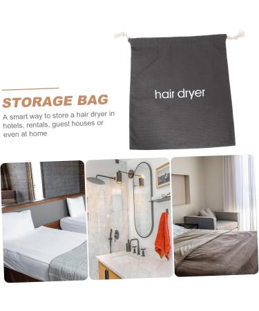 DRESSOOS 8 Pcs Hair Dryer Storage Bag Packaging Bag Hair Dryer Drawstring Pouch Hair Dryer Cotton Bags Canvas - Buy Online on GoSupps.com