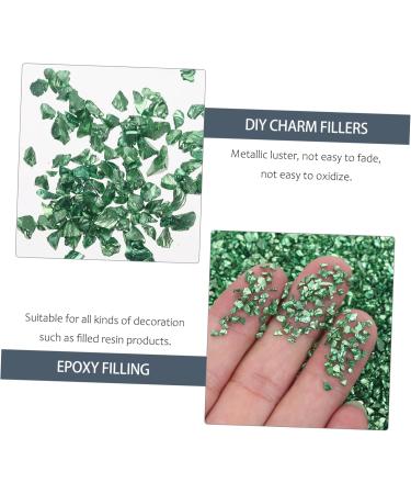 SOIMISS Sac de D coration Ongles Verre Irr gulier Vert Fonc Nail Art pour Remplissage poxy DIY Manucure R sistantes Peau - Buy Online on GoSupps.com