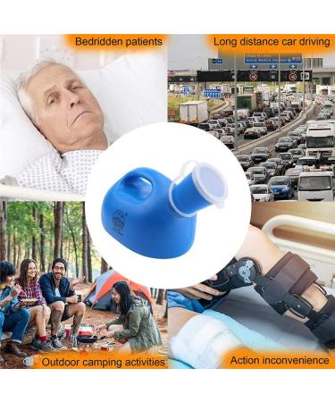 2000ML Male Leakproof Urine Bottles Men Portable Outdoor Urinals with Lid Storage Urine Collector for Hospital Home Camping Car Travel Blue - Buy Online on GoSupps.com