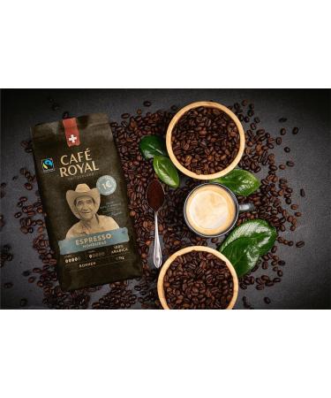 Caf Royal Honduras Espresso Coffee Beans 1kg - Fairtrade 100% Arabica - Intensity 4/5 - Buy Online Internationally - Buy Online on GoSupps.com