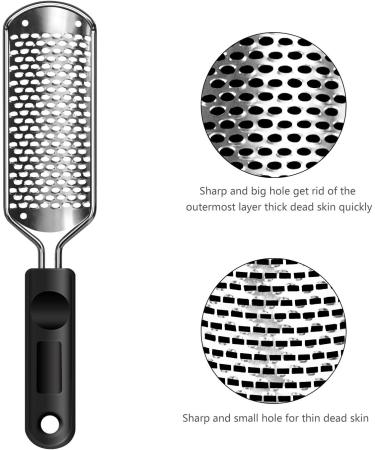 ERGOfoot 3 PCS Professional Foot Rasp Set for Wet/Dry Feet - Callus Remover & Pedicure Tool with Surgical Grade Stainless Steel File - Buy Online on GoSupps.com
