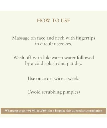 Organic Invigorating Skin Radiance Scrub with Apricot & Walnut - Exfoliate Dead Skin Fight Acne & Blemishes - 3.6oz - Buy Online on GoSupps.com