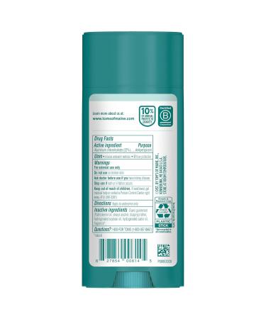 Tom s of Maine North Woods Antiperspirant for Men and Women With Recycled Aluminum 3.25 oz North Woods AP 3.25 Ounce (Pack of 1) - Buy Online on GoSupps.com