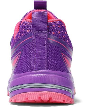 UBFEN Kids Sneakers - Boys Girls Tennis Shoes for Running Athletic Walking Gym Sports - Lightweight & Breathable - Size 2 Big Kid - Purple - Buy Online on GoSupps.com