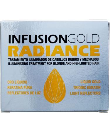 Tahe Infusion A + B Gold Radiance Illuminating Treatment for Blonde or Highlighted Hair 2 x 10 ml - Buy Online on GoSupps.com